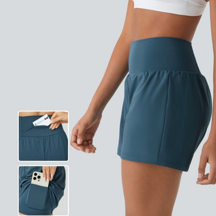 Sofia Vita™ - Di ultimativi 2-in-1 High Waist Sport Shorts MOKKAKAI
