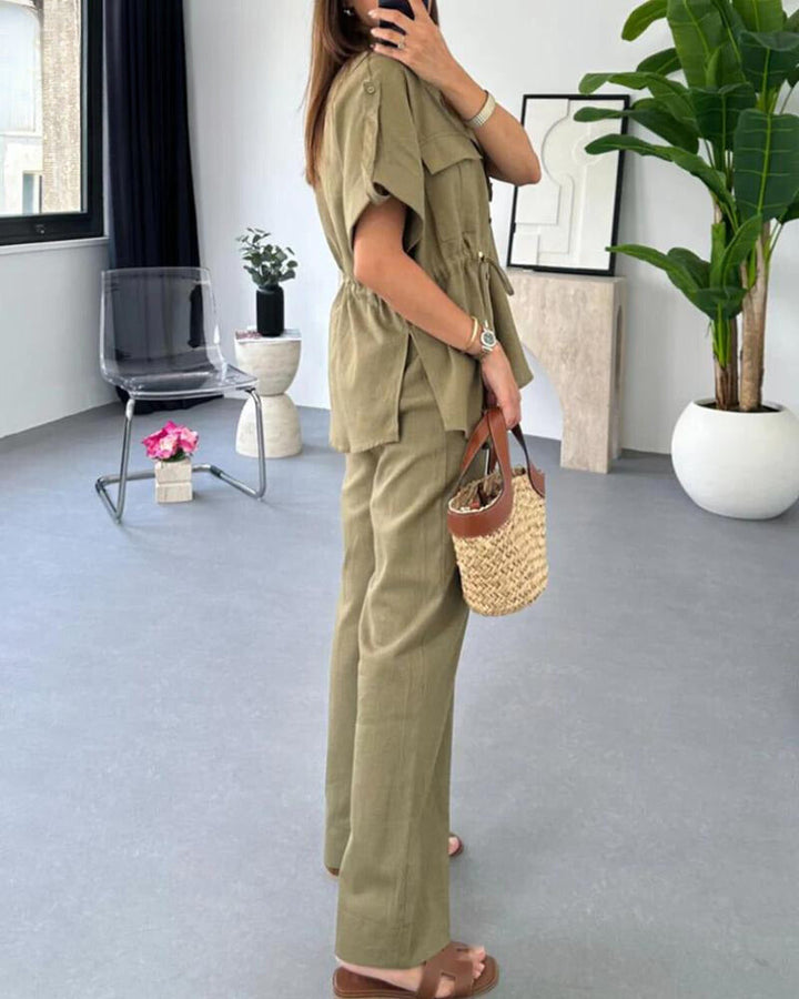 Donna™ | Lässiges 2-teiliges Set MOKKAKAI