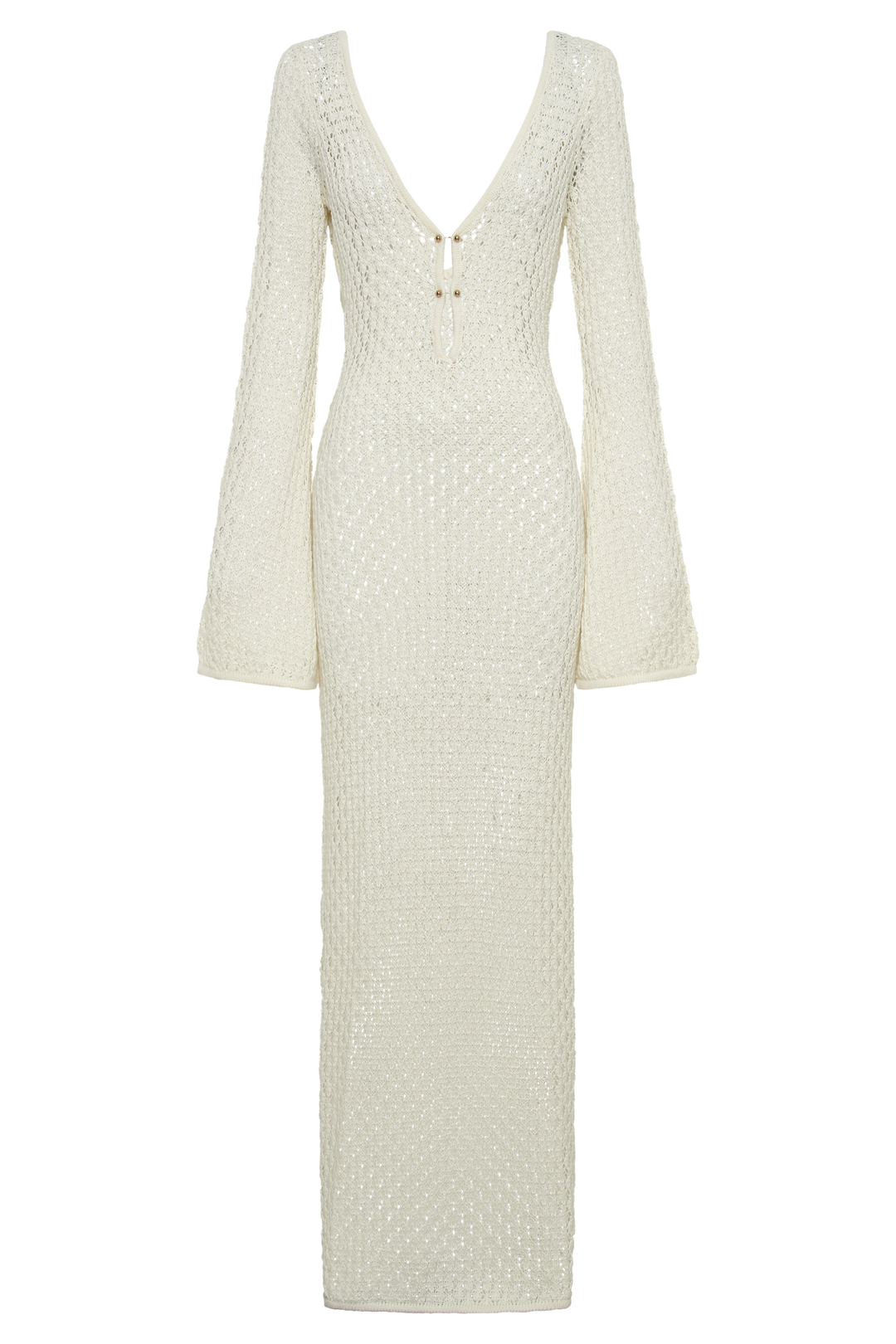 Gunda™ | Elegantes weißes Kleid MOKKAKAI