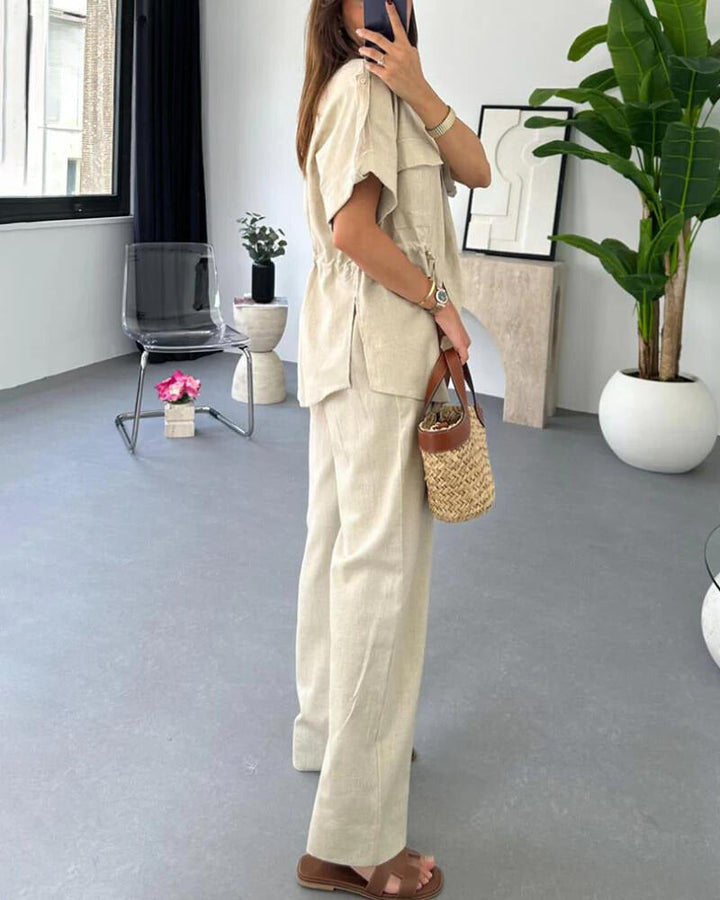 Donna™ | Lässiges 2-teiliges Set MOKKAKAI