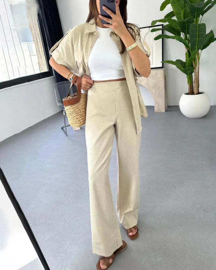 Donna™ | Lässiges 2-teiliges Set MOKKAKAI