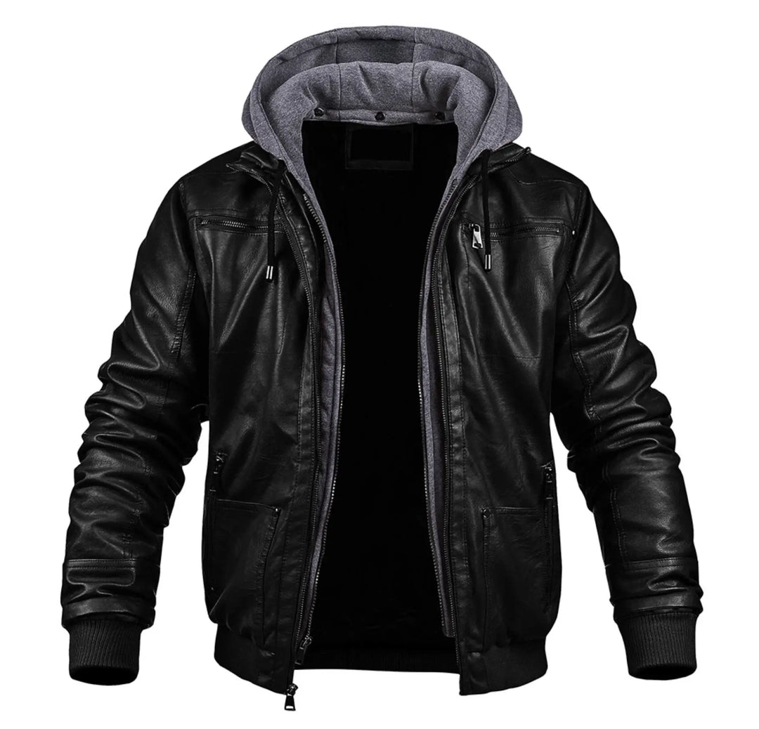 Benjamin - Premium Leder-Winterjacke für Herren MOKKAKAI