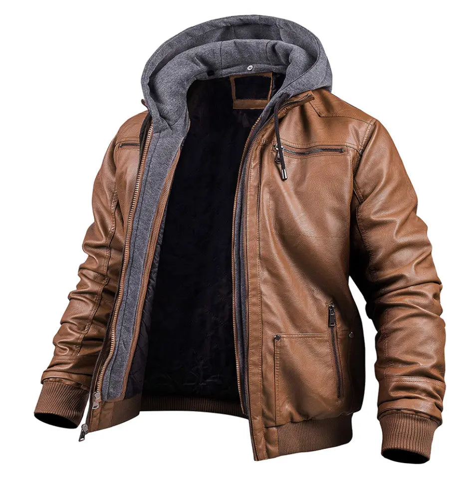 Benjamin - Premium Leder-Winterjacke für Herren MOKKAKAI