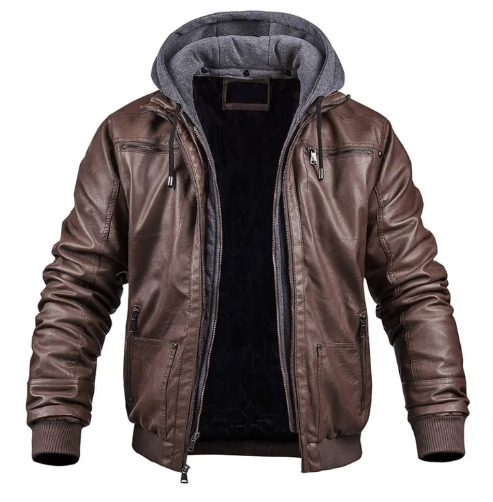 Benjamin - Premium Leder-Winterjacke für Herren MOKKAKAI
