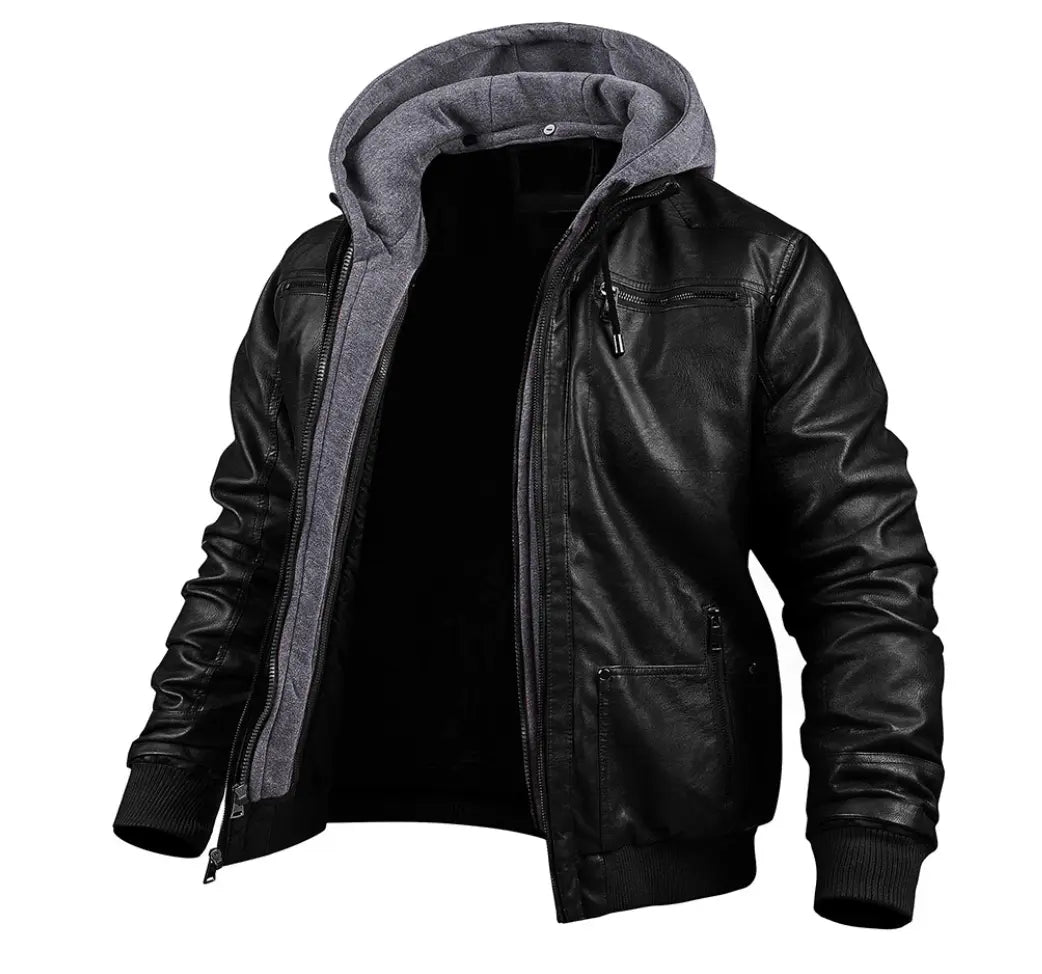 Benjamin - Premium Leder-Winterjacke für Herren MOKKAKAI
