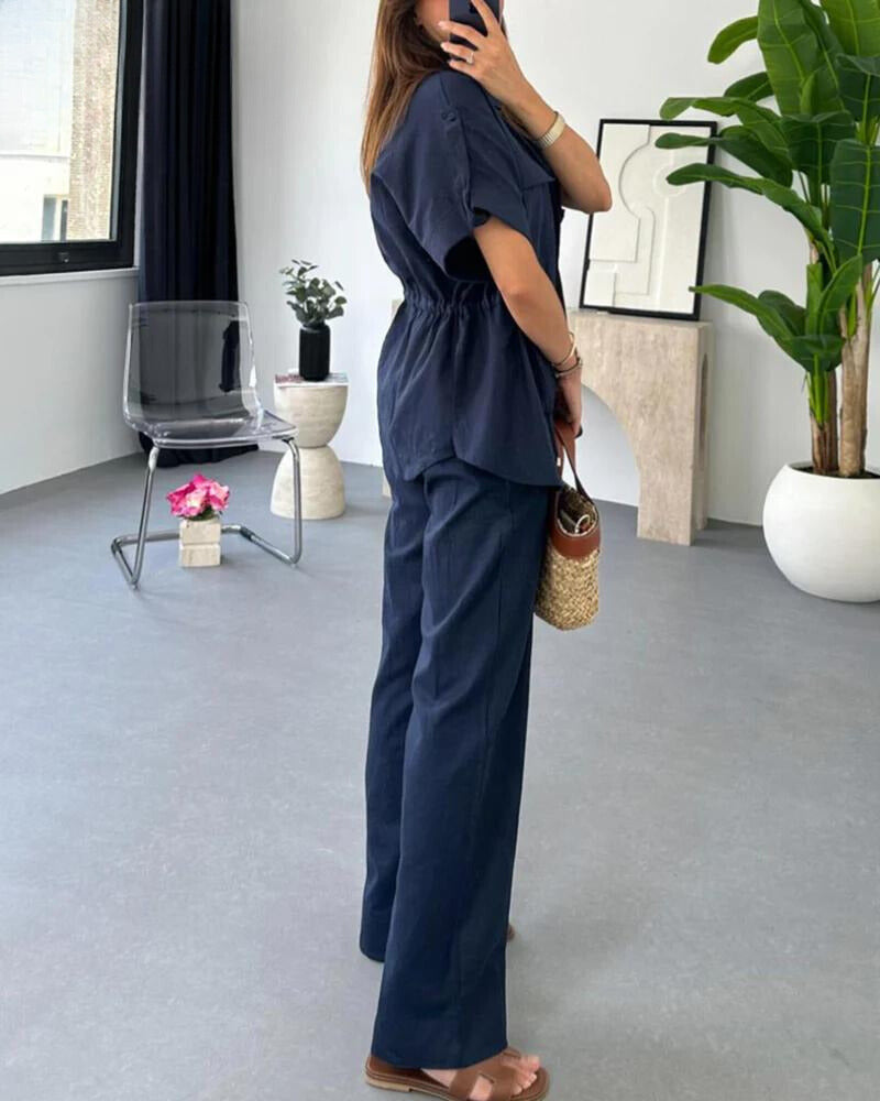 Donna™ | Lässiges 2-teiliges Set MOKKAKAI