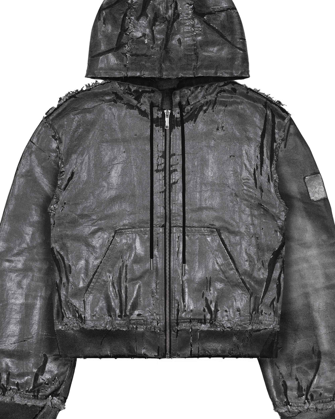 Black Waxed Bomber MOKKAKAI