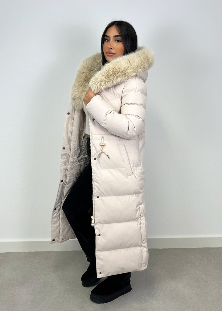 Lorenzo Langer Parka mit Kunstfell MOKKAKAI