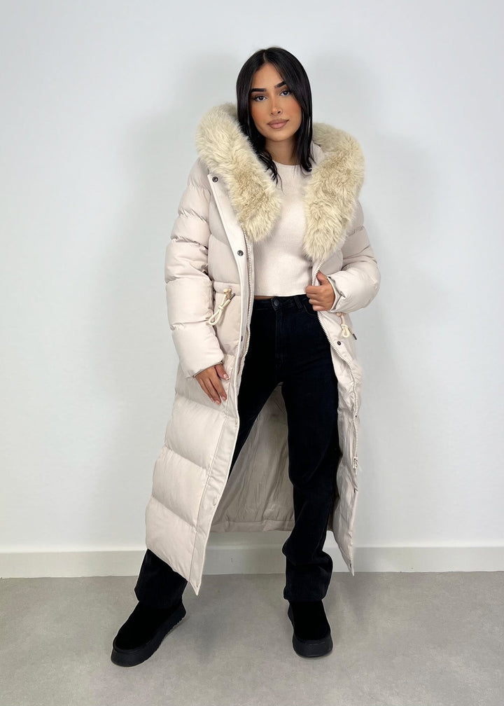 Lorenzo Langer Parka mit Kunstfell MOKKAKAI