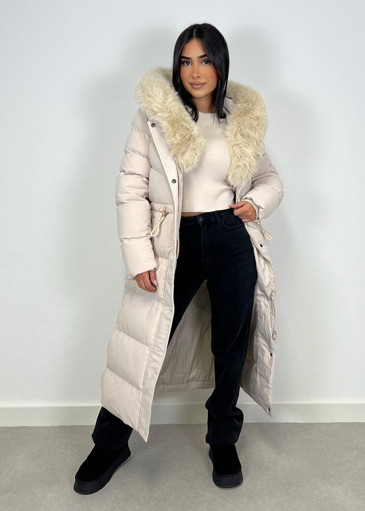 Lorenzo Langer Parka mit Kunstfell MOKKAKAI