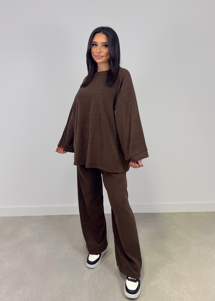 Malia™ – Elegants und bequems Set us Cordstoff MOKKAKAI