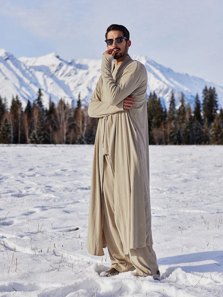 CozyLuxe™ Einfachs, weiches und dehnbares 3-teiligs Set MOKKAKAI