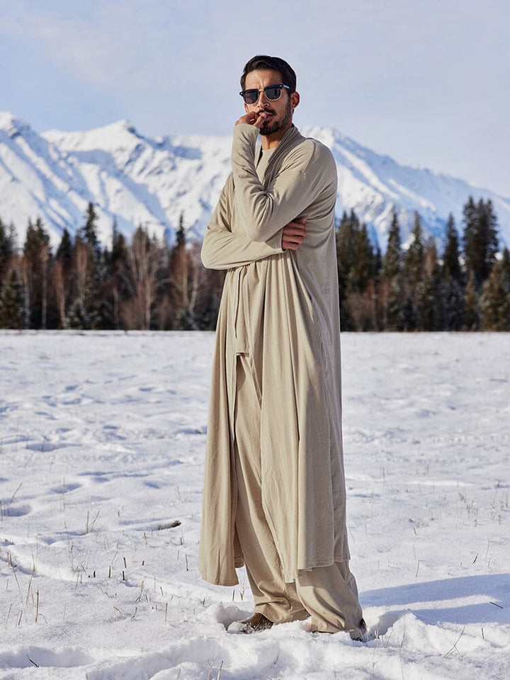 CozyLuxe™ Einfachs, weiches und dehnbares 3-teiligs Set MOKKAKAI