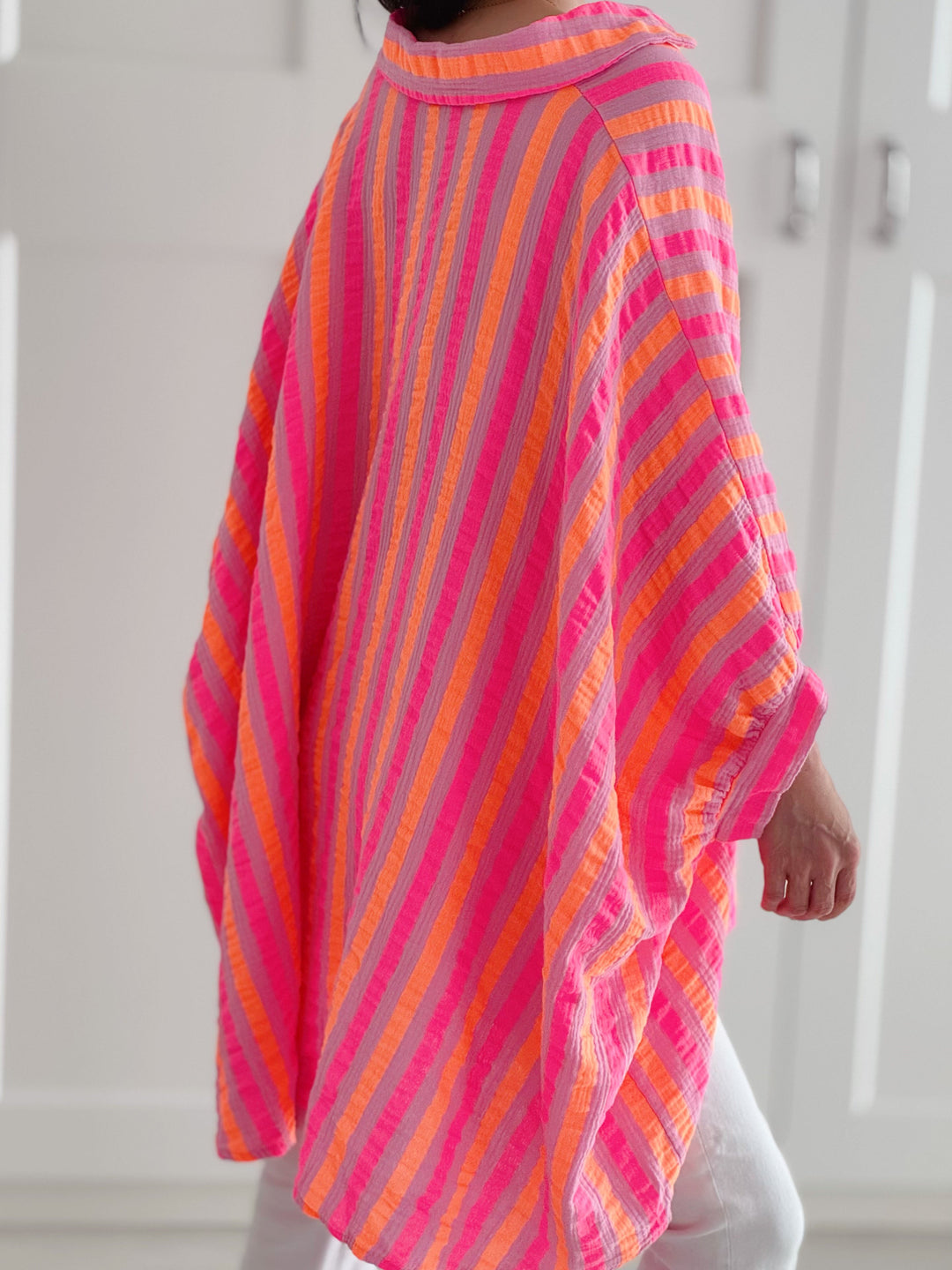 COLORWAVE™ – Oversize Bluse mit Print MOKKAKAI