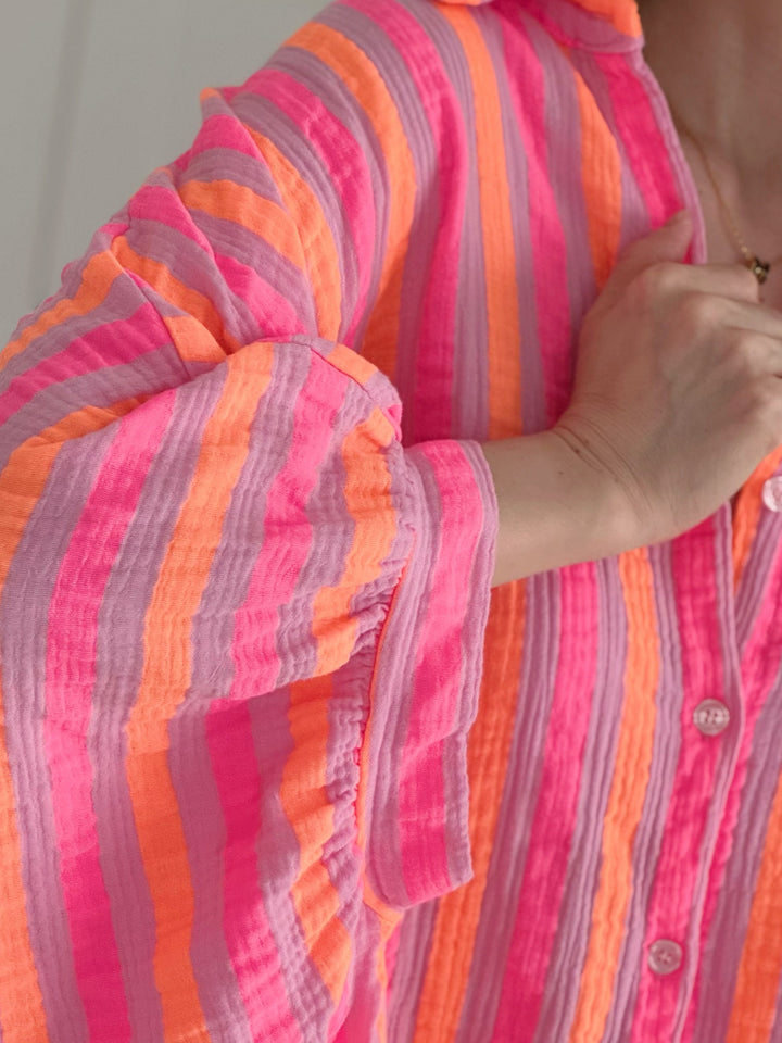 COLORWAVE™ – Oversize Bluse mit Print MOKKAKAI