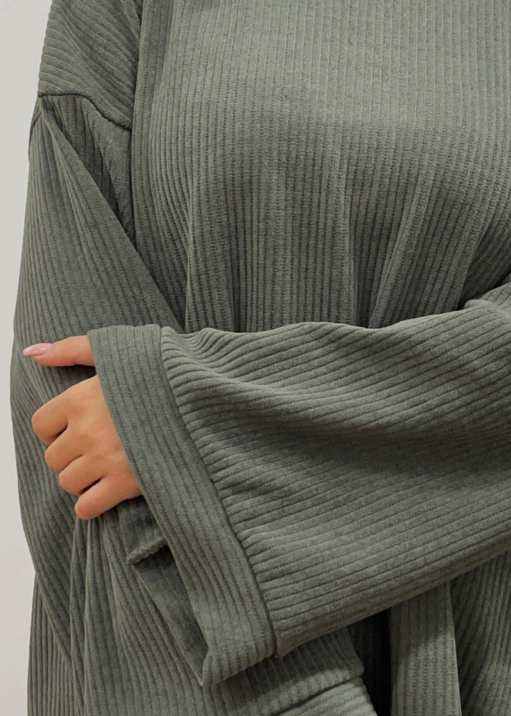 Malia™ – Elegants und bequems Set us Cordstoff MOKKAKAI