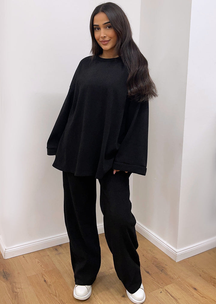 Malia™ – Elegants und bequems Set us Cordstoff MOKKAKAI