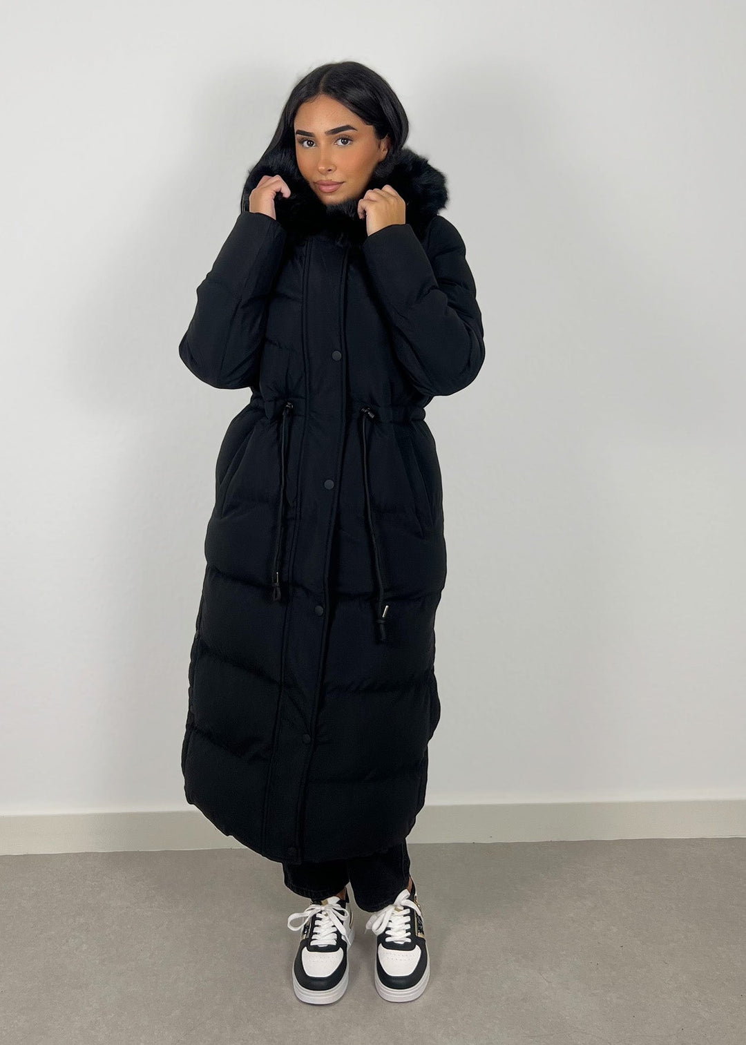 Lorenzo Langer Parka mit Kunstfell MOKKAKAI