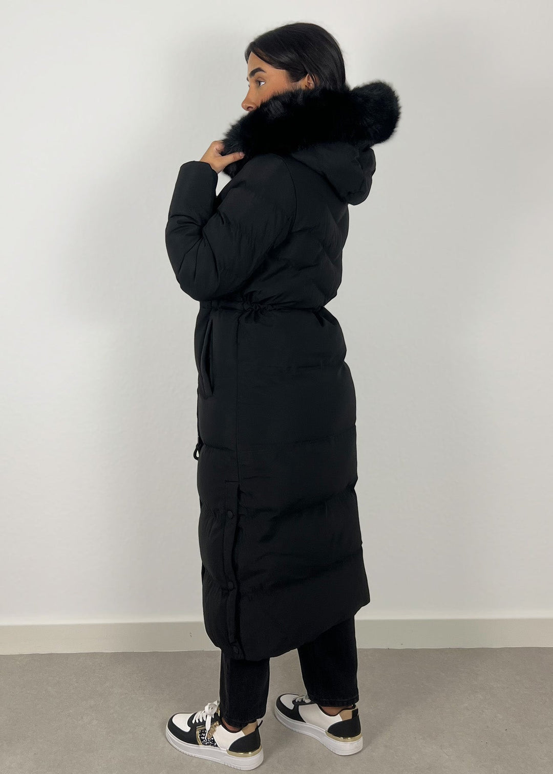 Lorenzo Langer Parka mit Kunstfell MOKKAKAI