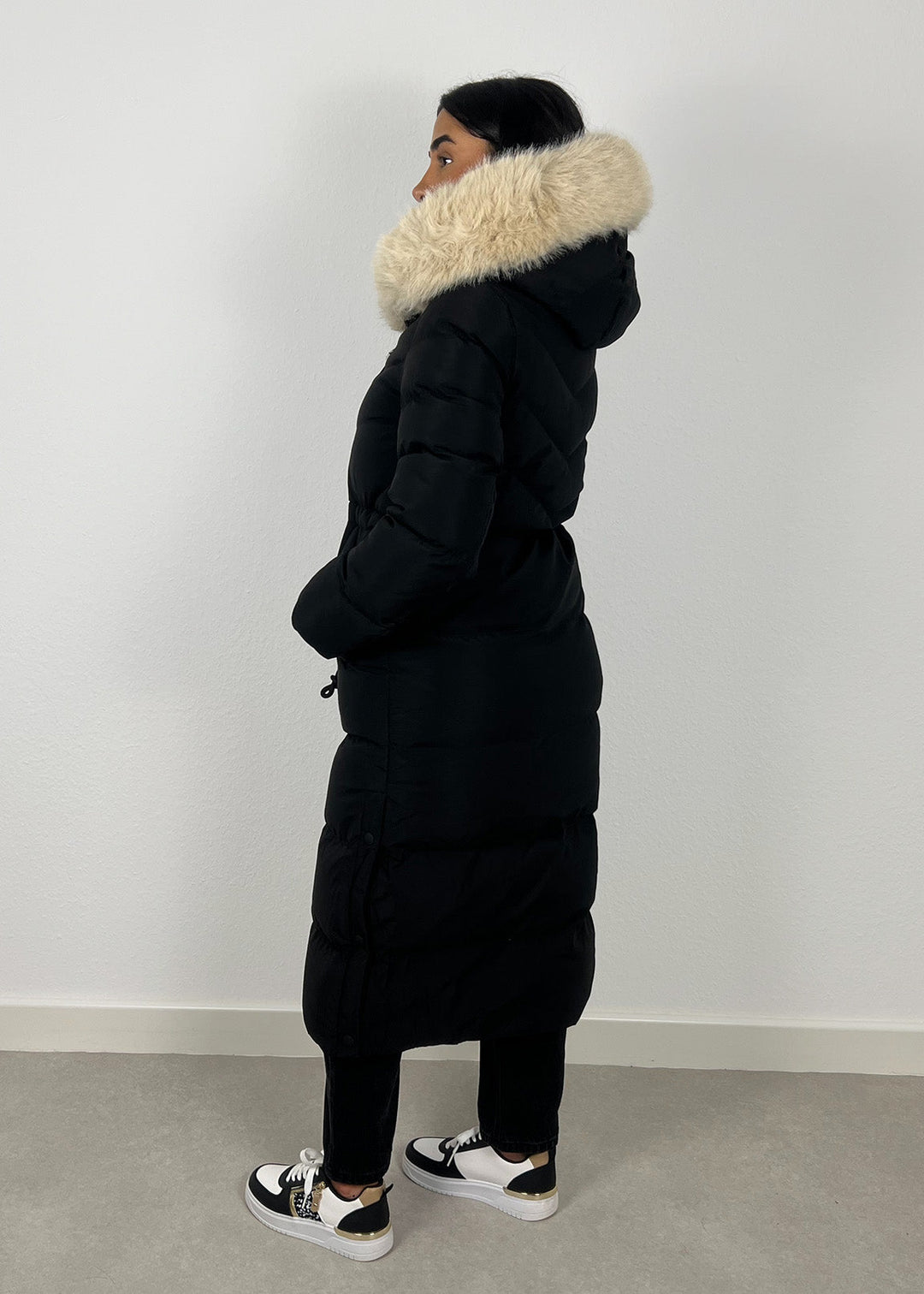 Lorenzo Langer Parka mit Kunstfell MOKKAKAI