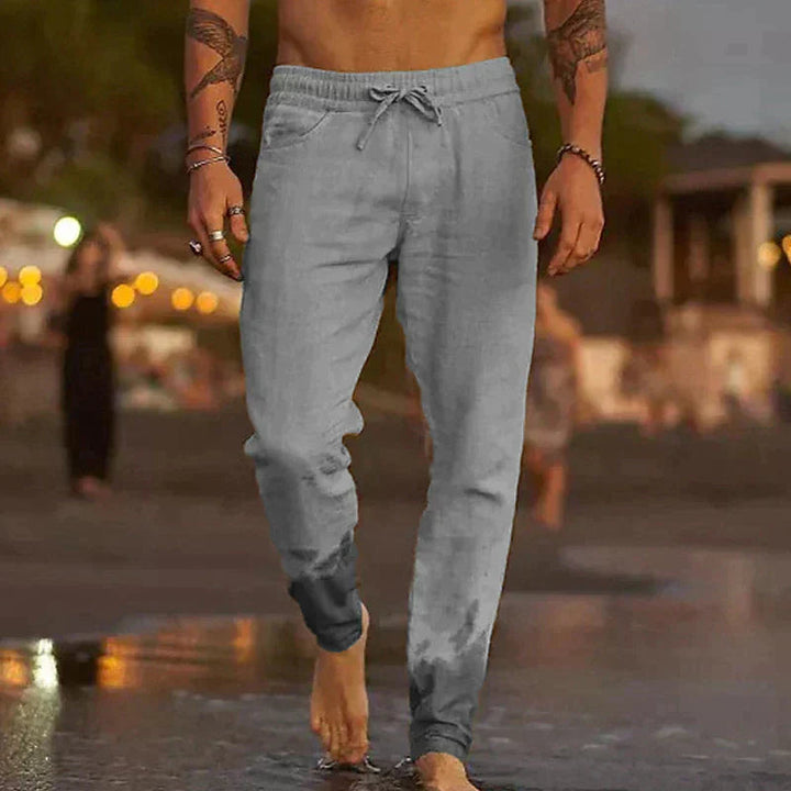 Pantalon de plage en lin MOKKAKAI