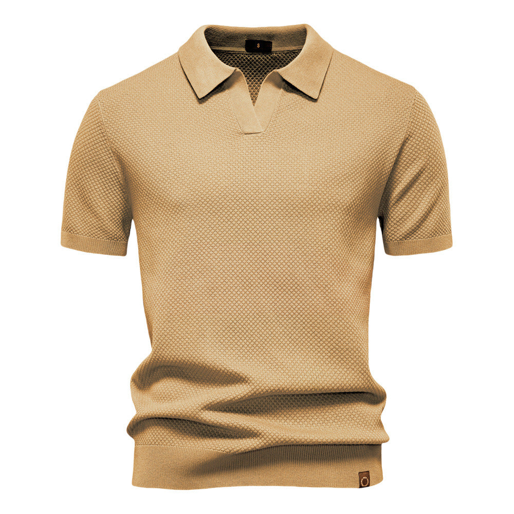 Ulrich – Strukturiertes Polo-Shirt MOKKAKAI