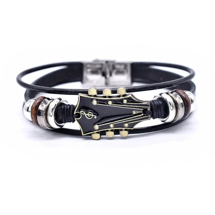 Guitar Leather Bracelet™ – Dr musikalischi Stil für dini Persönlichkeit MOKKAKAI