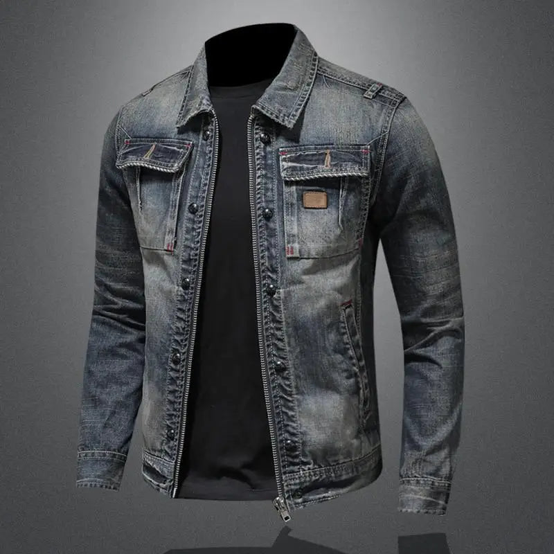 Carl | Retro-Denimjacke MOKKAKAI