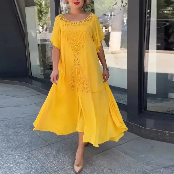 Lucia™ | Besticktes Kleid MOKKAKAI