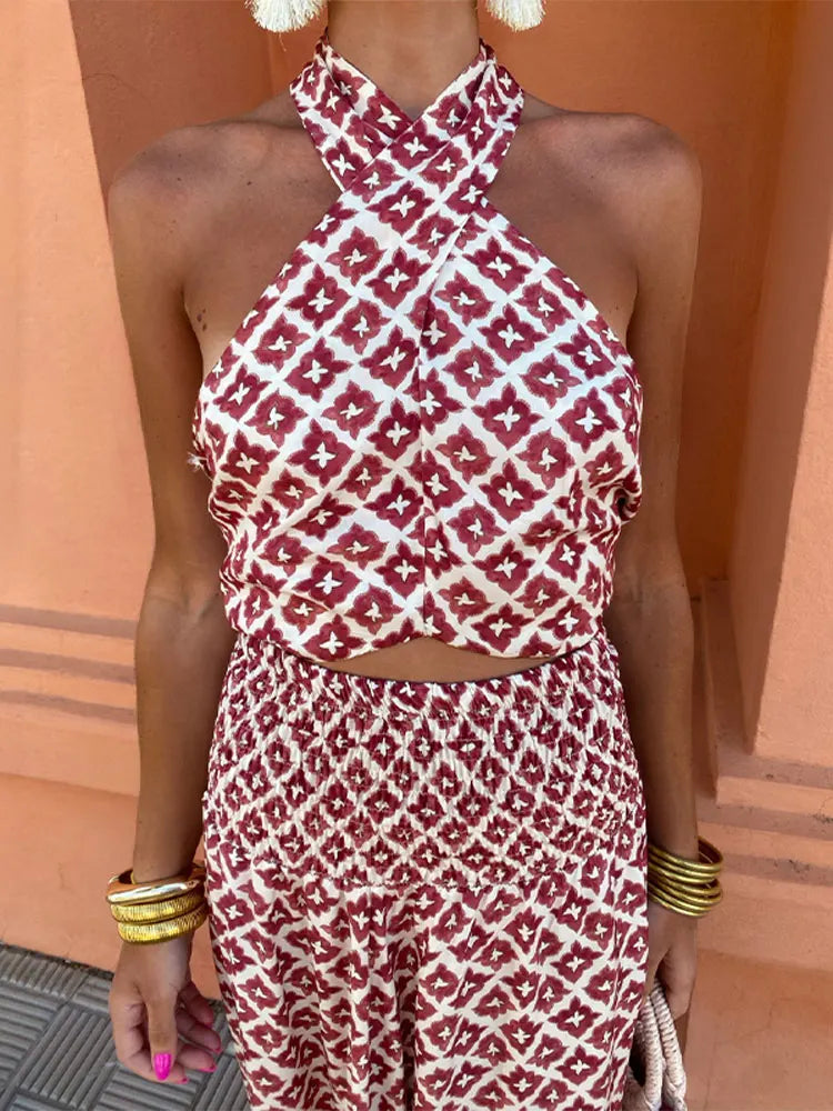 Mickay – Elegantes, Schulterfreies Midikleid mit Raffung MOKKAKAI