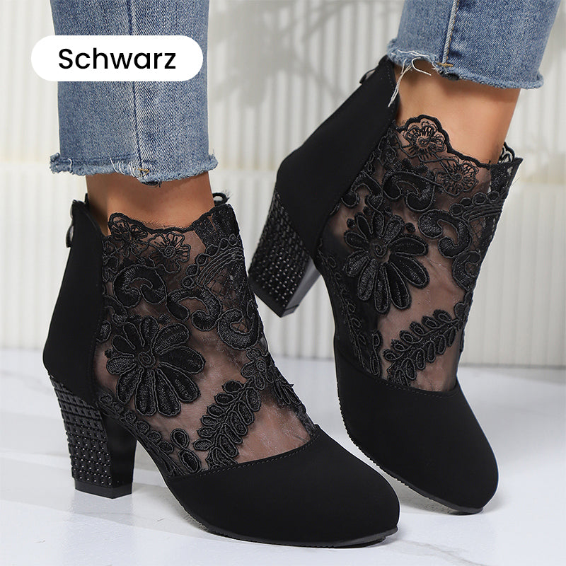 Damen High Heels mit eleganter Spitze für den Sommer MOKKAKAI