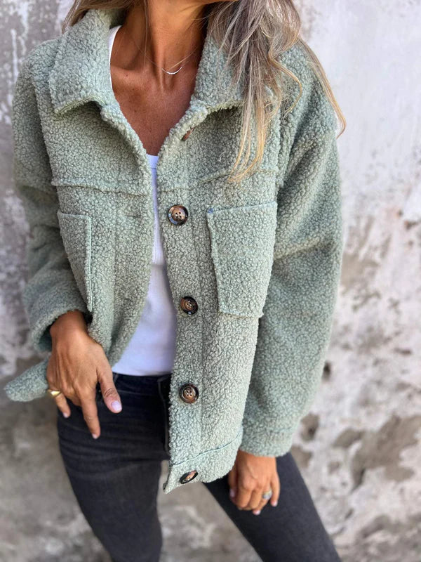 Selvano™ Kurze Jacke mit Revers MOKKAKAI
