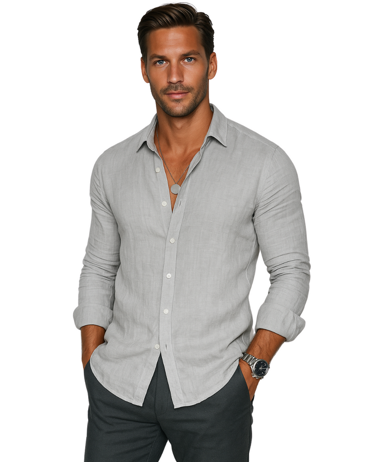 Chemise décontractée pour hommes MOKKAKAI