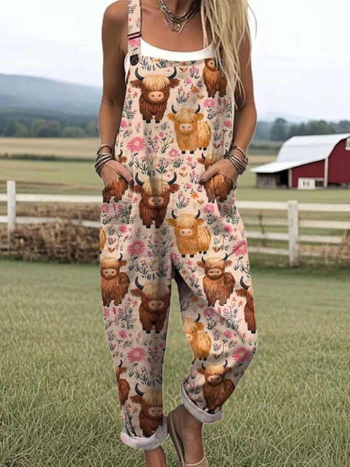 Marta | Künstlerischer Overall-Jumpsuit MOKKAKAI