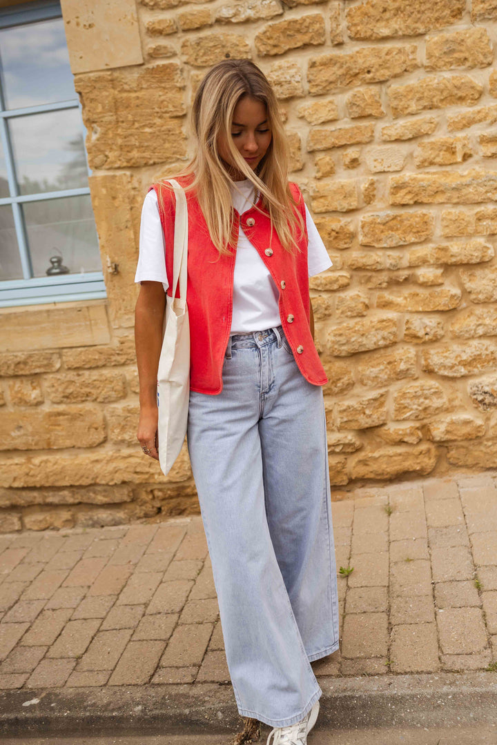 Lina™ – Di luftigi Sommerweste mit Stil MOKKAKAI