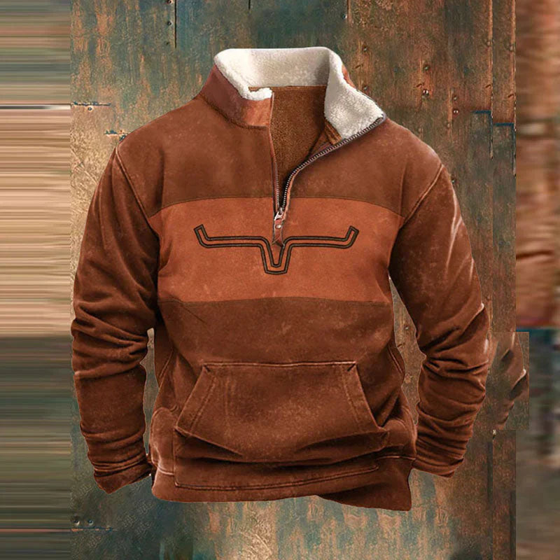 Danilo | Viertel Zip-Up Pullover MOKKAKAI