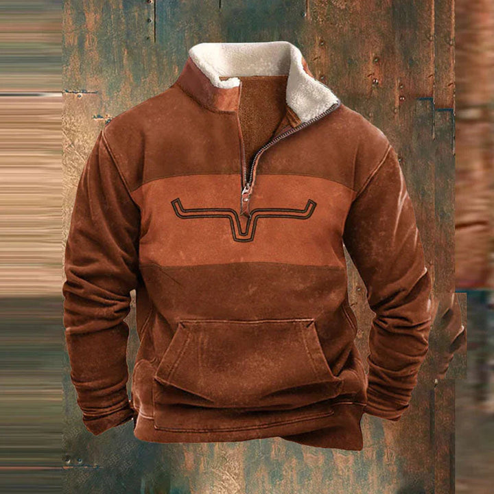 Danilo | Viertel Zip-Up Pullover MOKKAKAI