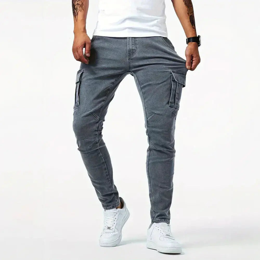 XAVIER™ – Cargo-Jeans MOKKAKAI