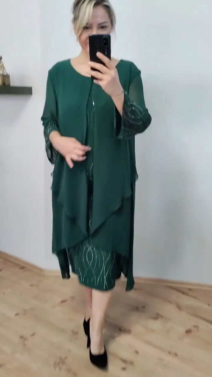 Modisches Chiffonkleid MOKKAKAI