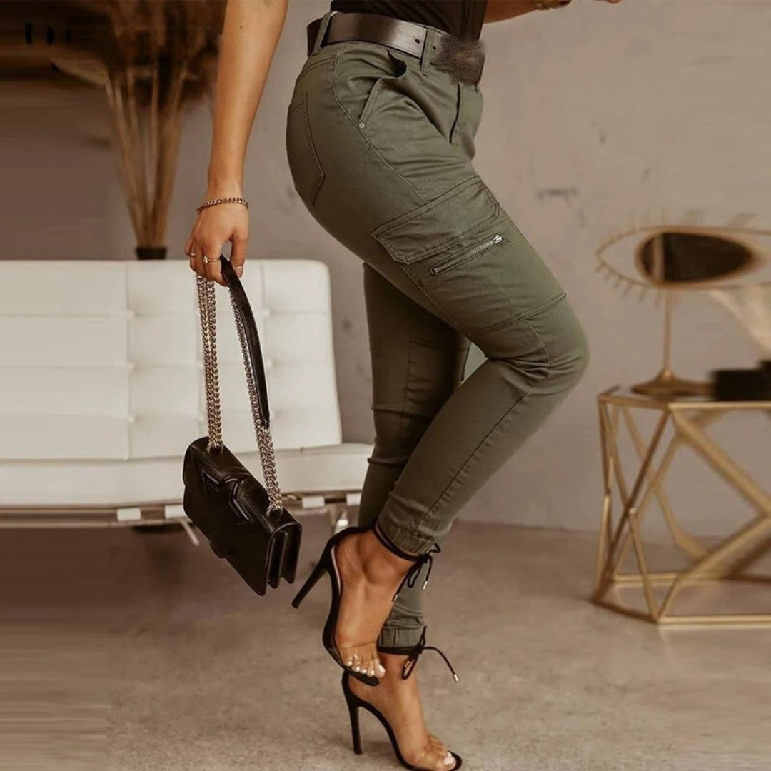 Mira™ | Damen Cargo Jeans MOKKAKAI