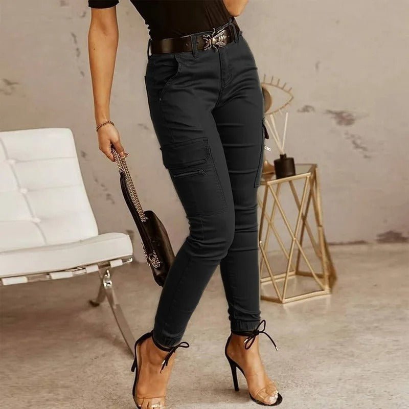 Mira™ | Damen Cargo Jeans MOKKAKAI