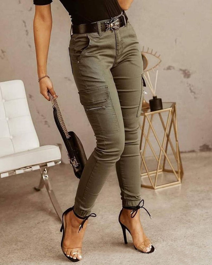 Mira™ | Damen Cargo Jeans MOKKAKAI