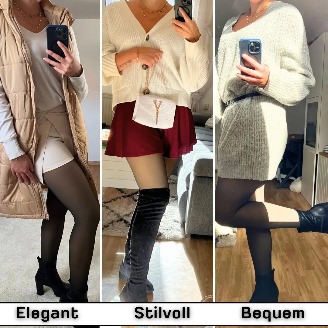 Fleece Strumpfhose | Stilvoller Komfort & Wärme für den Winter MOKKAKAI