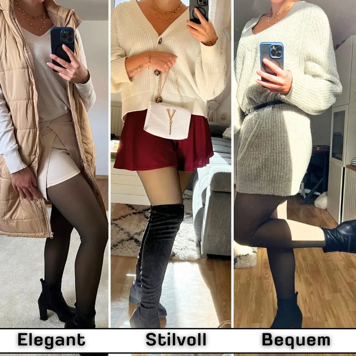 Fleece Strumpfhose | Stilvoller Komfort & Wärme für den Winter MOKKAKAI