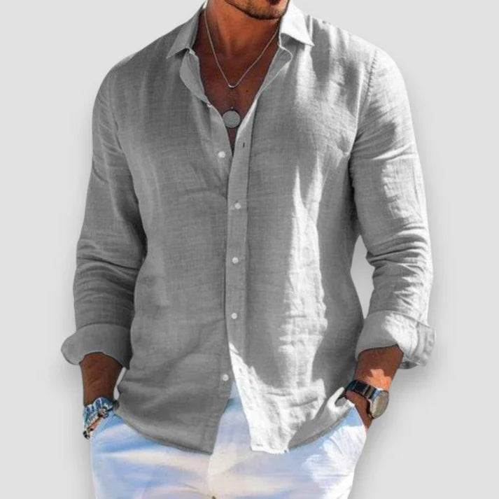 Chemise décontractée pour hommes MOKKAKAI