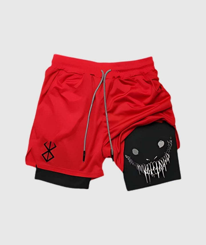 MK Anime Berserk Gym-Shorts MOKKAKAI