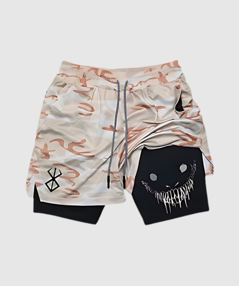 MK Anime Berserk Gym-Shorts MOKKAKAI