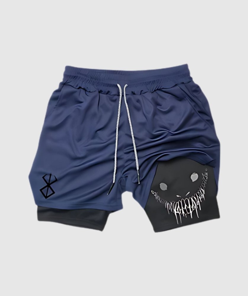 MK Anime Berserk Gym-Shorts MOKKAKAI