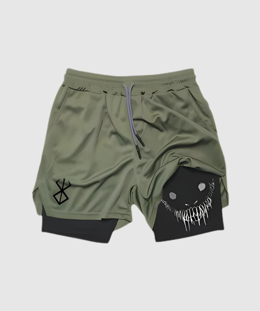 MK Anime Berserk Gym-Shorts MOKKAKAI