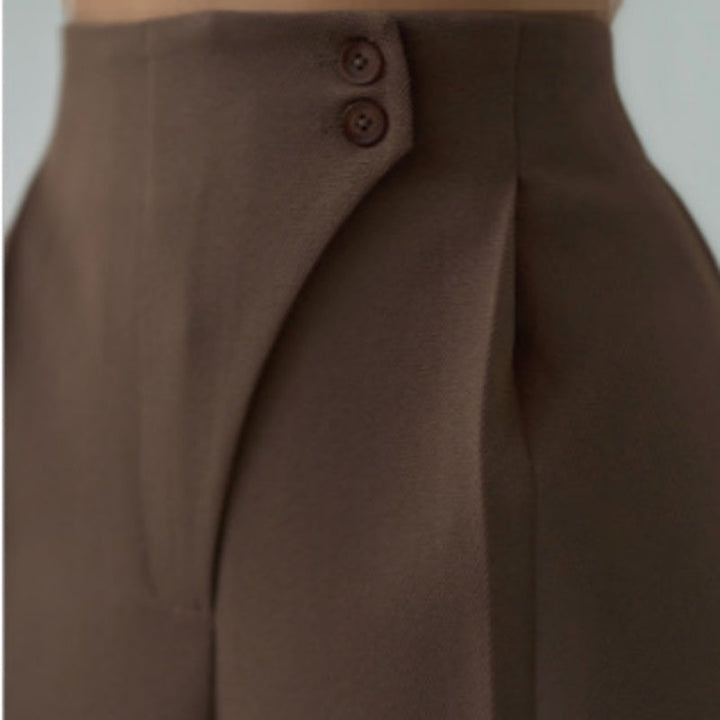 Modische, lässige und vielseitige Hose mit geradem Bein MOKKAKAI